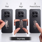 Redmi Note 15 Pro 5G Compatible Satyamev Jayate 3D Metal Emblem Sticker