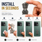 OnePlus 10 Pro 5G Compatible Satyamev Jayate 3D Metal Emblem Sticker