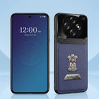 Oppo F31 Pro 5G Satyamev Jayate 2-in-1 Emblem Leather Lens Protective Back Case