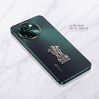 Vivo Y58 5G Compatible Satyamev Jayate 3D Metal Emblem Sticker