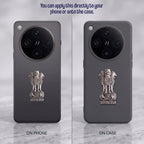 OPPO Find X8 Pro 5G Compatible Satyamev Jayate 3D Metal Emblem Sticker