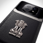 Oppo F29 Pro 5G Satyamev Jayate 3D Metal Leather Back Case