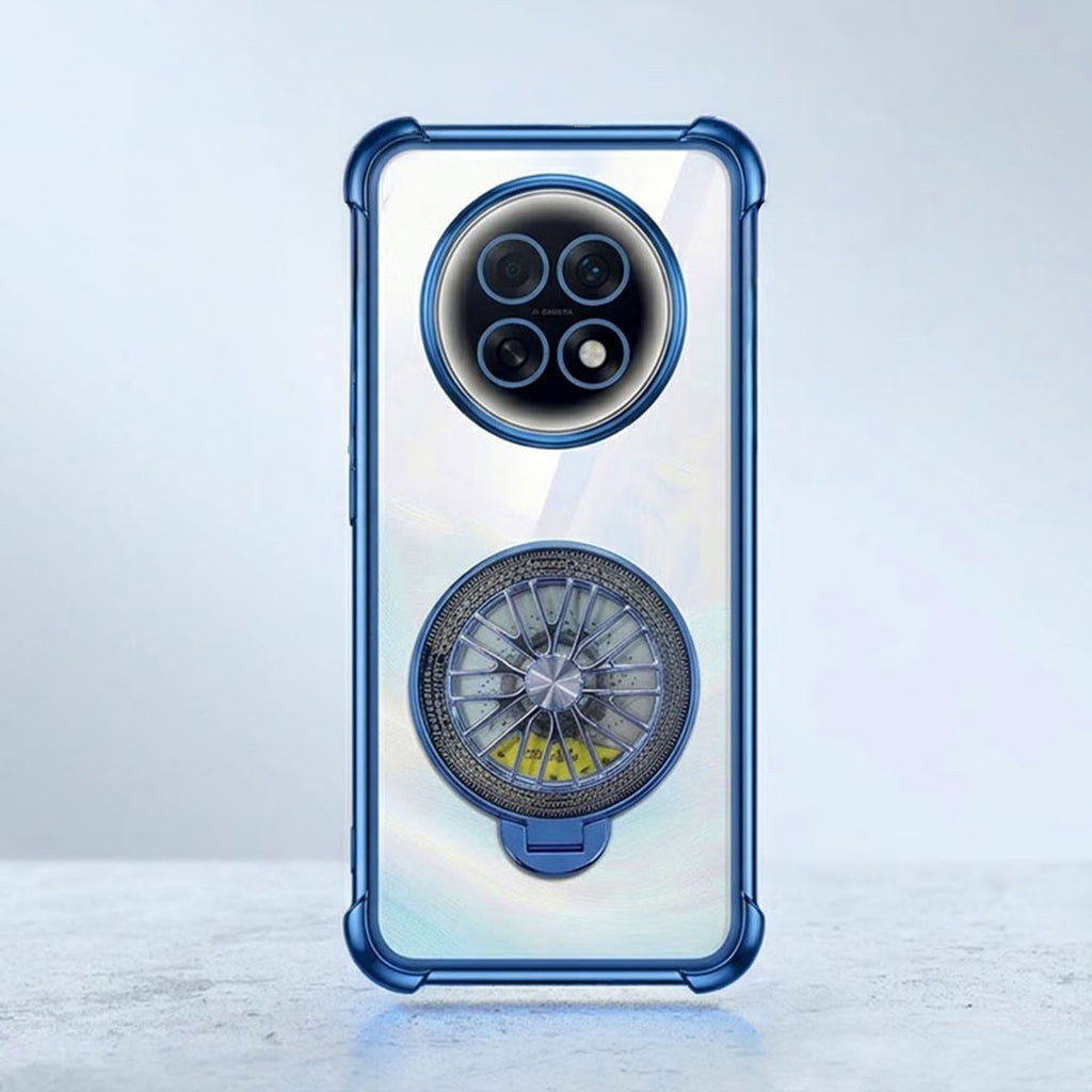 Oppo F31 Pro+ 5G Premium Stress Buster Wheel Rotating Shockproof Airbags Case