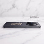 Vivo X100 Pro 5G Compatible Satyamev Jayate 3D Metal Emblem Sticker