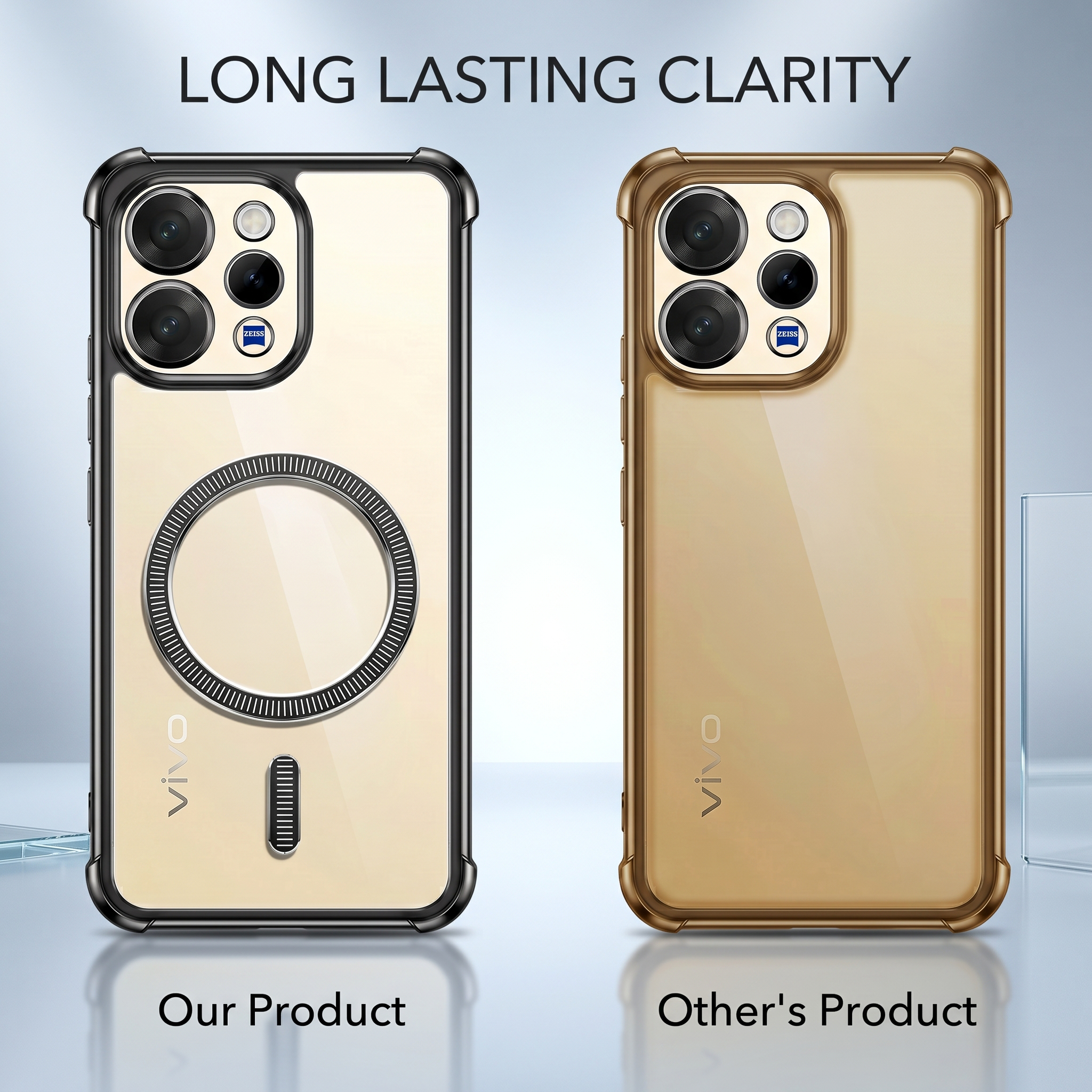 Vivo V70 5G Premium Magnetic Magsafe Airbag Case