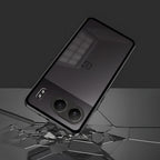 OnePlus Nord 4 5G Aluminium Metal Bumper Shield Transparent Back Case