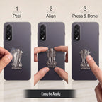 OnePlus Nord 5 5G Compatible Satyamev Jayate 3D Metal Emblem Sticker