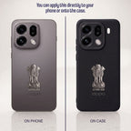 Oppo Find X9s 5G Compatible Satyamev Jayate 3D Metal Emblem Sticker