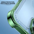 Motorola Edge 70 5G Anti-Yellow Electroplating Transparent Airbags Case