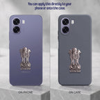 OPPO A6s 5G Compatible Satyamev Jayate 3D Metal Emblem Sticker