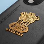 Vivo V40 Pro 5G Satyamev Jayate Vegan Leather Back Case