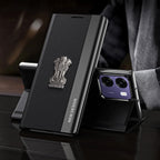 Oppo K14 5G Satyamev Jayate Flip Leather Case