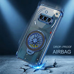 Nothing Phone 3a 5G Premium Stress Buster Wheel Rotating Shockproof Airbags Case