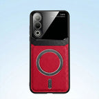 Oppo K12x 5G Premium Magsafe Magnetic Leather Lens Protective Case