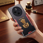 Vivo T4 5G Satyamev Jayate 3D Metal Aluminium Back Case