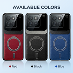 Motorola Edge 60 Fusion 5G Premium Magsafe Magnetic Leather Lens Protective Case