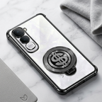 Vivo Y400 Pro 5G Four Corner Airbags 100% Original Astro Money Magnet Rotating Dollar Case