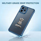 Oppo Reno 15 5G Satyamev Jayate 2-in-1 Emblem Transparent Shockproof Airbag Case