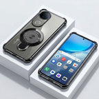Vivo V50 5G Luxury Four Corner Invincible Bracket Ring Stand Case