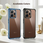 Oppo Reno 15 Pro Mini 5G Anti-Yellow Electroplating Transparent Airbags Case