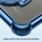 Vivo V50 5G Original Luxury Magnifier Ring Stand Shockproof Airbags Corner Case
