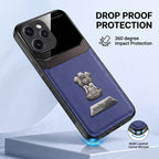 Oppo Reno 15 Pro Mini 5G Satyamev Jayate 2-in-1 Emblem Leather Lens Protective Back Case