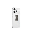 Oppo A6c 5G Compatible Satyamev Jayate 3D Metal Emblem Sticker