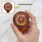 Vivo V70 5G Stress Buster Wheel Rotating Airbag Cosmic Orange Case