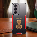 Oppo Reno 12 Pro 5G Satyamev Jayate 3D Metal Aluminium Back Case