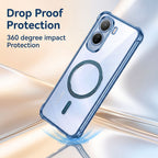 Vivo T5 Pro 5G Premium Magnetic Magsafe Airbag Case