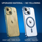 iPhone 15 Plus 5G Frameless MagSafe Shockproof Case