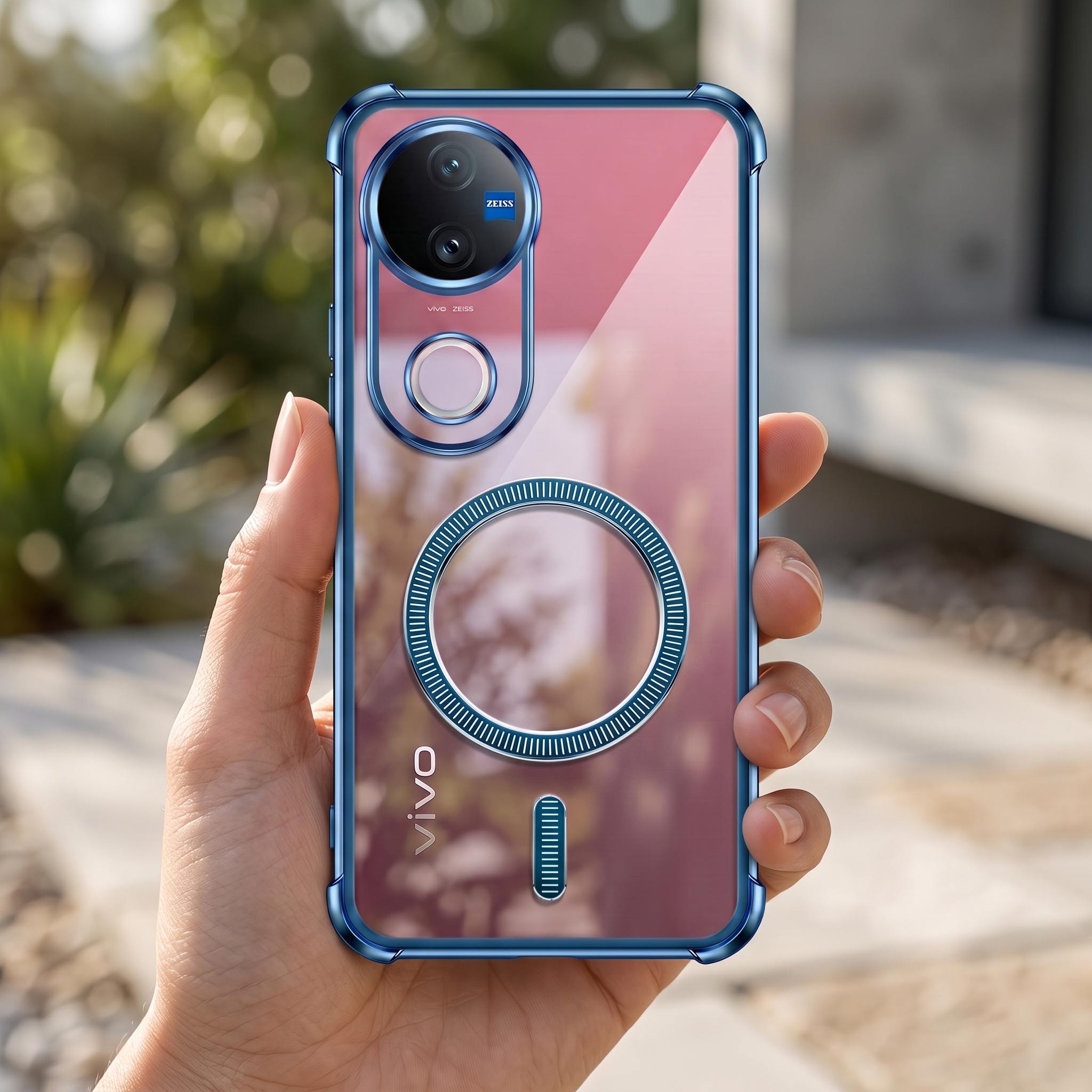 Vivo V50 5G Premium Magnetic Magsafe Airbag Case
