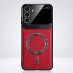 Samsung Galaxy A54 5G Premium Magsafe Magnetic Leather Lens Protective Case