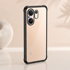 Vivo T4 Pro 5G Anti-Yellow Electroplating Transparent Airbags Case
