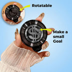 Vivo V50 5G Four Corner Airbags 100% Original Astro Money Magnet Rotating Dollar Case