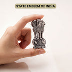 OnePlus Nord 5 5G Compatible Satyamev Jayate 3D Metal Emblem Sticker