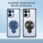 Oppo K13 5G Luxury Four Corner Invincible Bracket Ring Stand Case