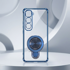 Vivo Y400 Pro 5G Luxury Four Corner Invincible Bracket Ring Stand Case