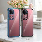 Vivo V50 5G Anti-Yellow Electroplating Transparent Airbags Case