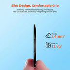 Vivo T5 Pro 5G Luxury Four Corner Invincible Bracket Ring Stand Case
