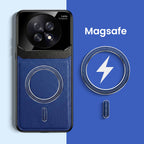 Oppo F31 Pro Plus 5G Premium Magsafe Magnetic Leather Lens Protective Case
