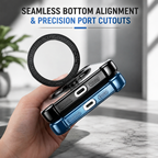Vivo Y400 Pro 5G Premium Stress Buster Wheel Rotating Shockproof Airbags Case