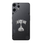 Nothing Phone 2 Pro 5G Compatible Satyamev Jayate 3D Metal Emblem Sticker