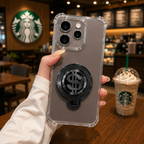 Oppo Reno 15 Pro Mini 5G Four Corner Airbags 100% Original Astro Money Magnet Rotating Dollar Case