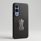 Vivo V70 FE 5G Compatible Satyamev Jayate 3D Metal Emblem Sticker