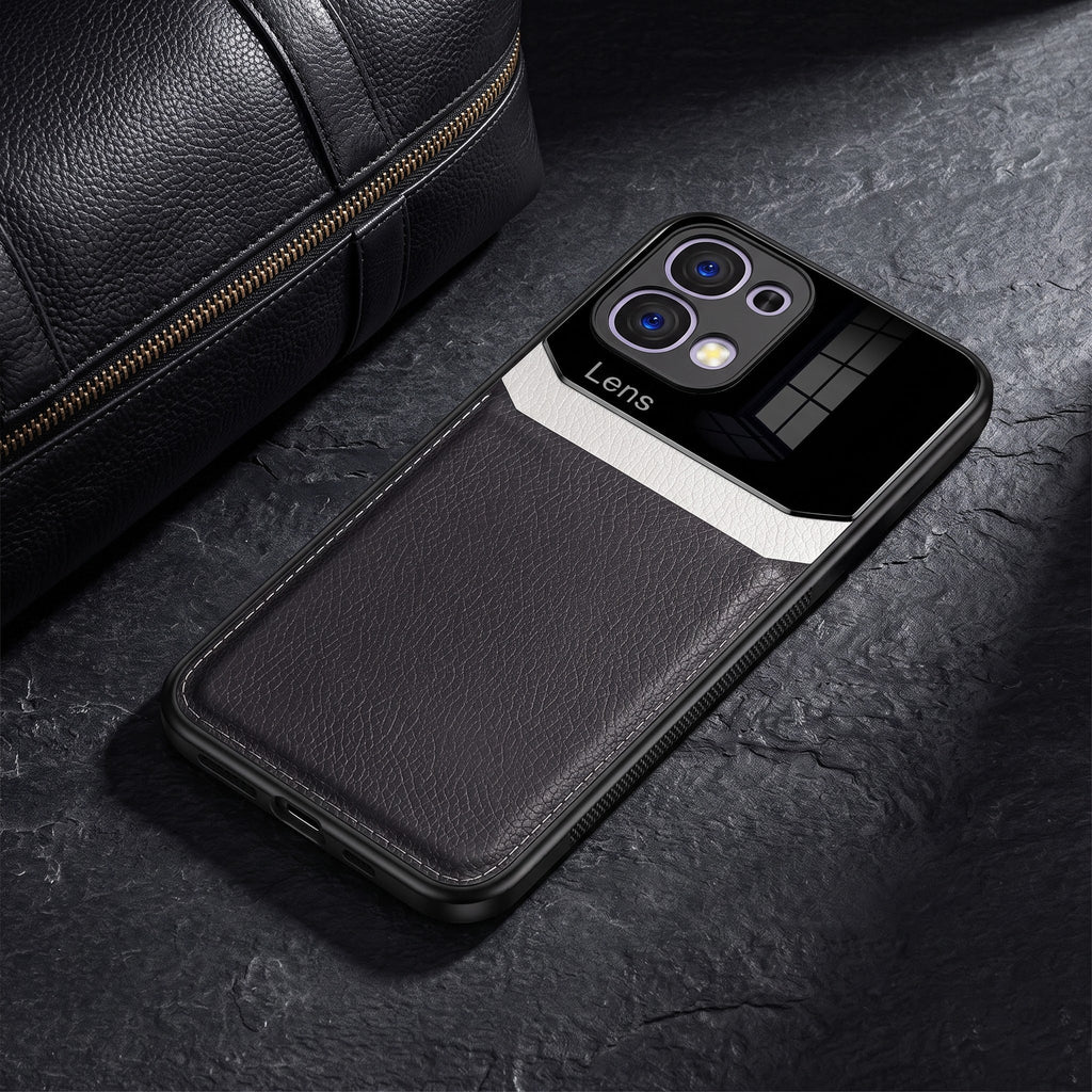 Oppo F31 5G Premium Leather Lens Protective Case