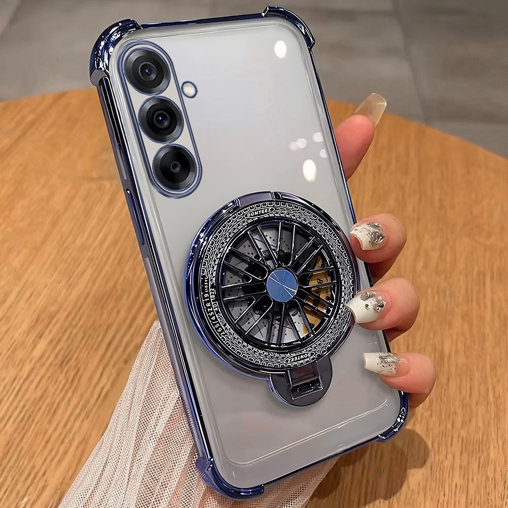 Samsung Galaxy A17 5G Premium Stress Buster Wheel Rotating Shockproof Airbags Case