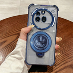 Nothing Phone 3a Pro 5G Premium Billion Wheel Rotating Shockproof Airbags Case