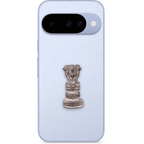 Google Pixel 10 5G Compatible Satyamev Jayate 3D Metal Emblem Sticker