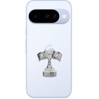 Google Pixel 10 5G Compatible Satyamev Jayate 3D Metal Emblem Sticker